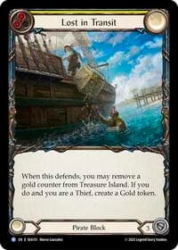 Lost in Transit - High Seas - Flesh and Blood TCG card