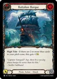 Battalion Barque (Red) - High Seas - Flesh and Blood TCG card