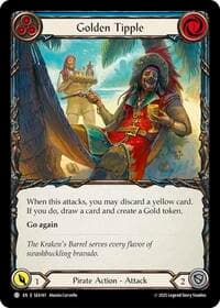 Golden Tipple (Blue) - High Seas - Flesh and Blood TCG card