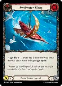 Swiftwater Sloop (Red) - High Seas - Flesh and Blood TCG card