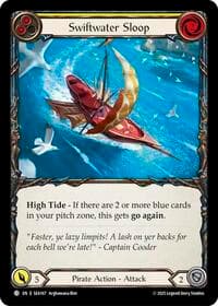 Swiftwater Sloop (Yellow) - High Seas - Flesh and Blood TCG card