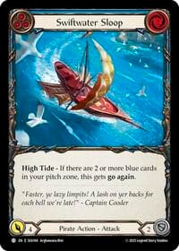 Swiftwater Sloop (Blue) - High Seas - Flesh and Blood TCG card