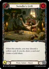 Swindler's Grift (Yellow) - High Seas - Flesh and Blood TCG card