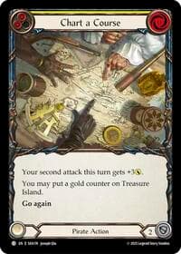 Chart a Course (Yellow) - High Seas - Flesh and Blood TCG card