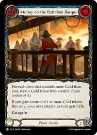 Mutiny on the Battalion Barque - High Seas - Flesh and Blood TCG card
