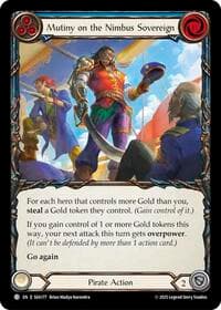 Mutiny on the Nimbus Sovereign - High Seas - Flesh and Blood TCG card