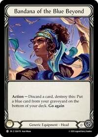 Bandana of the Blue Beyonds - High Seas - Flesh and Blood TCG card