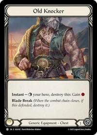 Old Knocker - High Seas - Flesh and Blood TCG card
