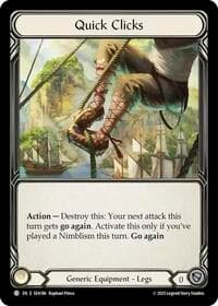 Quick Clicks - High Seas - Flesh and Blood TCG card