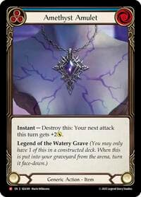 Amethyst Amulet - High Seas - Flesh and Blood TCG card