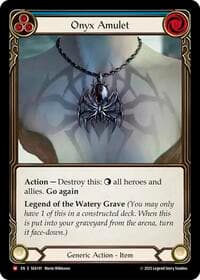 Onyx Amulet - High Seas - Flesh and Blood TCG card