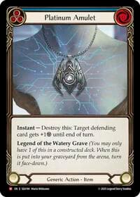 Platinum Amulet - High Seas - Flesh and Blood TCG card