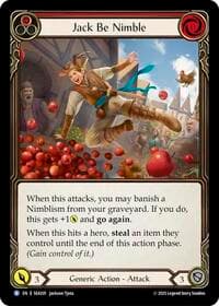 Jack Be Nimble - High Seas - Flesh and Blood TCG card