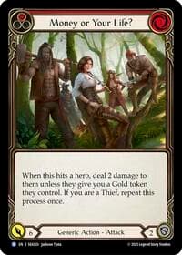 Money or Your Life? (Red) - High Seas - Flesh and Blood TCG card