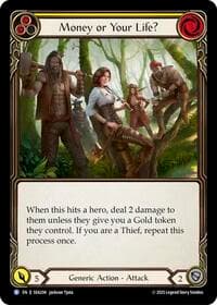 Money or Your Life? (Yellow) - High Seas - Flesh and Blood TCG card