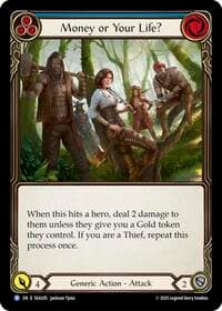 Money or Your Life? (Blue) - High Seas - Flesh and Blood TCG card