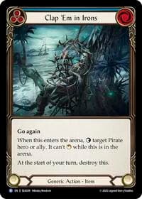 Clap 'Em in Irons - High Seas - Flesh and Blood TCG card
