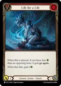Life for a Life (Red) - High Seas - Flesh and Blood TCG card