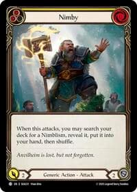 Nimby (Yellow) - High Seas - Flesh and Blood TCG card