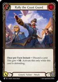 Rally the Coast Guard (Yellow) - High Seas - Flesh and Blood TCG card