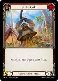 Strike Gold (Red) - High Seas - Flesh and Blood TCG card