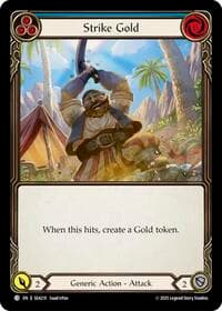 Strike Gold (Blue) - High Seas - Flesh and Blood TCG card
