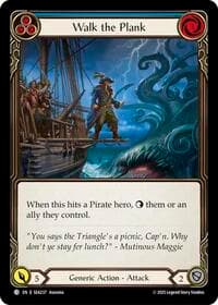 Walk the Plank (Blue) - High Seas - Flesh and Blood TCG card