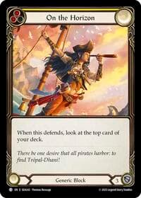 On the Horizon (Yellow) - High Seas - Flesh and Blood TCG card