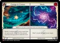 Consign to Cosmos // Shock - High Seas - Flesh and Blood TCG card