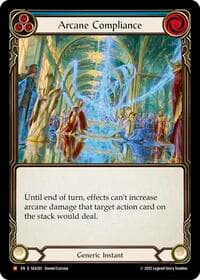Arcane Compliance - High Seas - Flesh and Blood TCG card