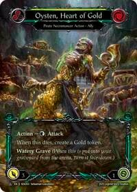Oysten, Heart of Gold - High Seas - Flesh and Blood TCG card