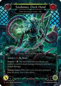 Sawbones, Dock Hand - High Seas - Flesh and Blood TCG card