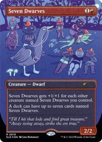 Seven Dwarves (0816) - Secret Lair Drop Series - Magic: The Gathering card