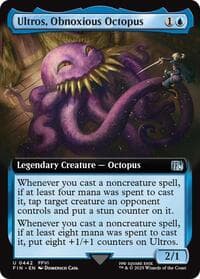 Ultros, Obnoxious Octopus (Extended Art) - FINAL FANTASY - Magic: The Gathering card