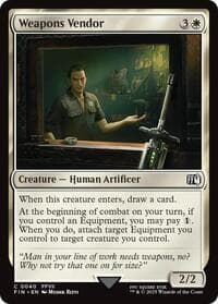 Weapons Vendor - FINAL FANTASY - Magic: The Gathering card
