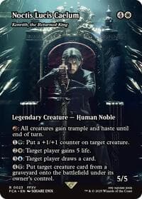 Noctis Lucis Caelum - Kenrith, the Returned King (Showcase) - FINAL FANTASY: Through the Ages - Magic: The Gathering card