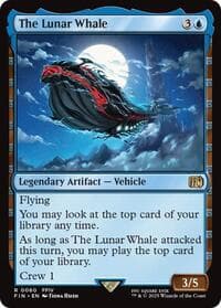 The Lunar Whale - FINAL FANTASY - Magic: The Gathering card