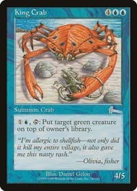 King Crab - Urza's Legacy - Magic: The Gathering card