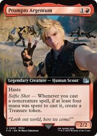 Prompto Argentum (Extended Art) - FINAL FANTASY - Magic: The Gathering card