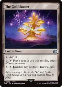 The Gold Saucer - FINAL FANTASY - Magic: The Gathering card