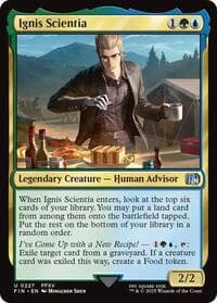 Ignis Scientia - FINAL FANTASY - Magic: The Gathering card