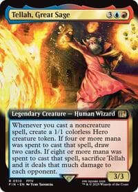 Tellah, Great Sage (Extended Art) - FINAL FANTASY - Magic: The Gathering card