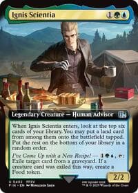 Ignis Scientia (Extended Art) - FINAL FANTASY - Magic: The Gathering card