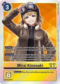 Mirai Kinosaki - Versus Monsters - Digimon Card Game card