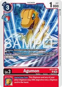 Agumon - Cyber Eden - Digimon Card Game card