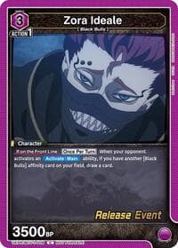 Zora Ideale - UE08BT: Black Clover Release Event Cards - Union Arena card
