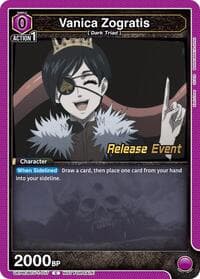Vanica Zogratis (017) - UE08BT: Black Clover Release Event Cards - Union Arena card