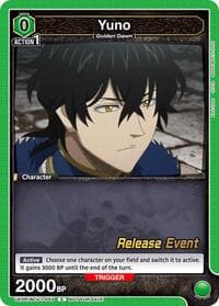 Yuno (055) - UE08BT: Black Clover Release Event Cards - Union Arena card