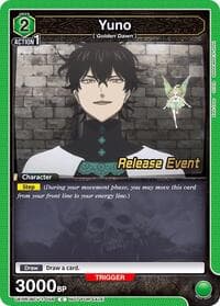 Yuno (056) - UE08BT: Black Clover Release Event Cards - Union Arena card