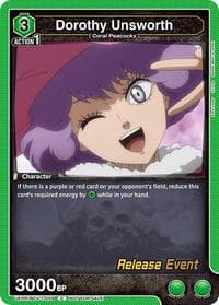 Dorothy Unsworth - UE08BT: Black Clover Release Event Cards - Union Arena card
